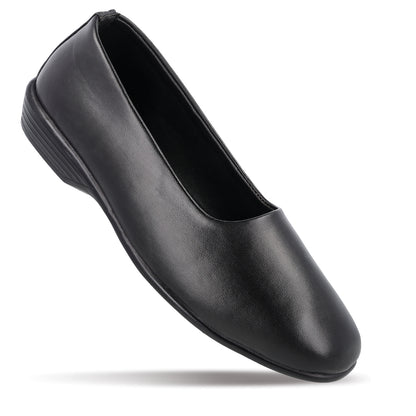 Women's Slip-On Formel Shoes - WF6201 Black