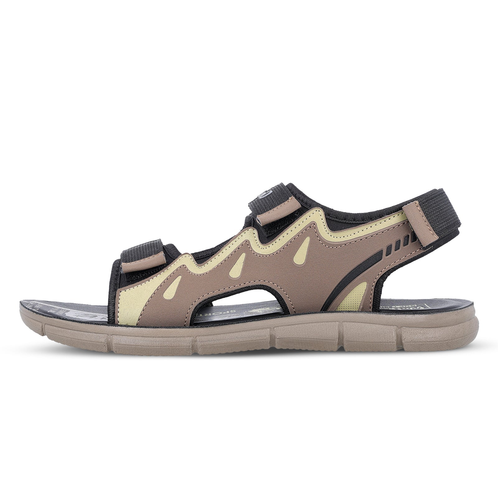 Men's Sports Sandal - WGR58002 Black Beige