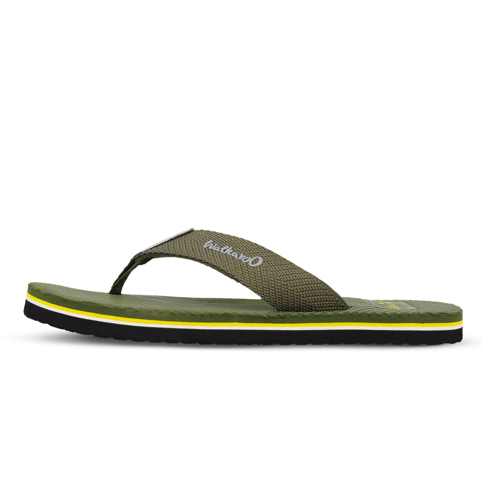 Men's Flip-Flop Slippers - WC4235 Olive