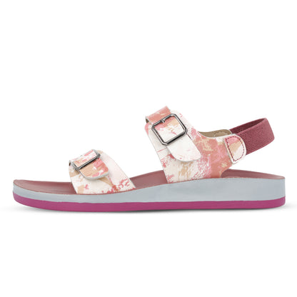 Women's Daily Wear Sandals - WLP77039 Dusty Rose