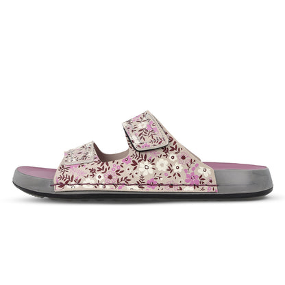 Women's Daily Wear Comfort Sandals - WLP74041 Mauve