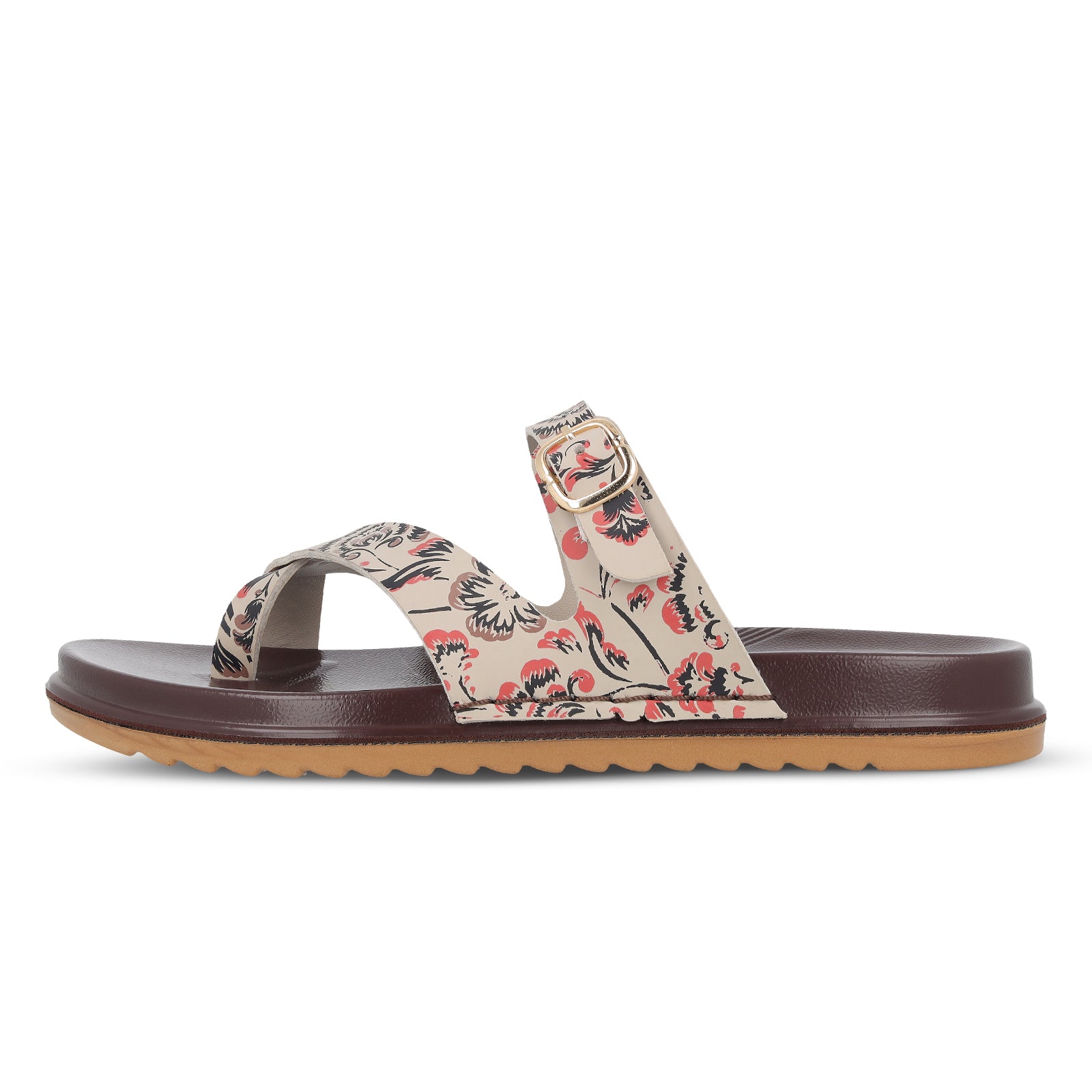 Women's Daily Wear Comfort Sandals - WLP72049 Brown