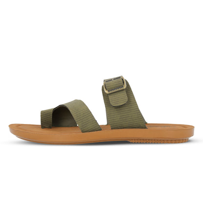 Men's Daily Wear Sandals - WGR53239 Olive