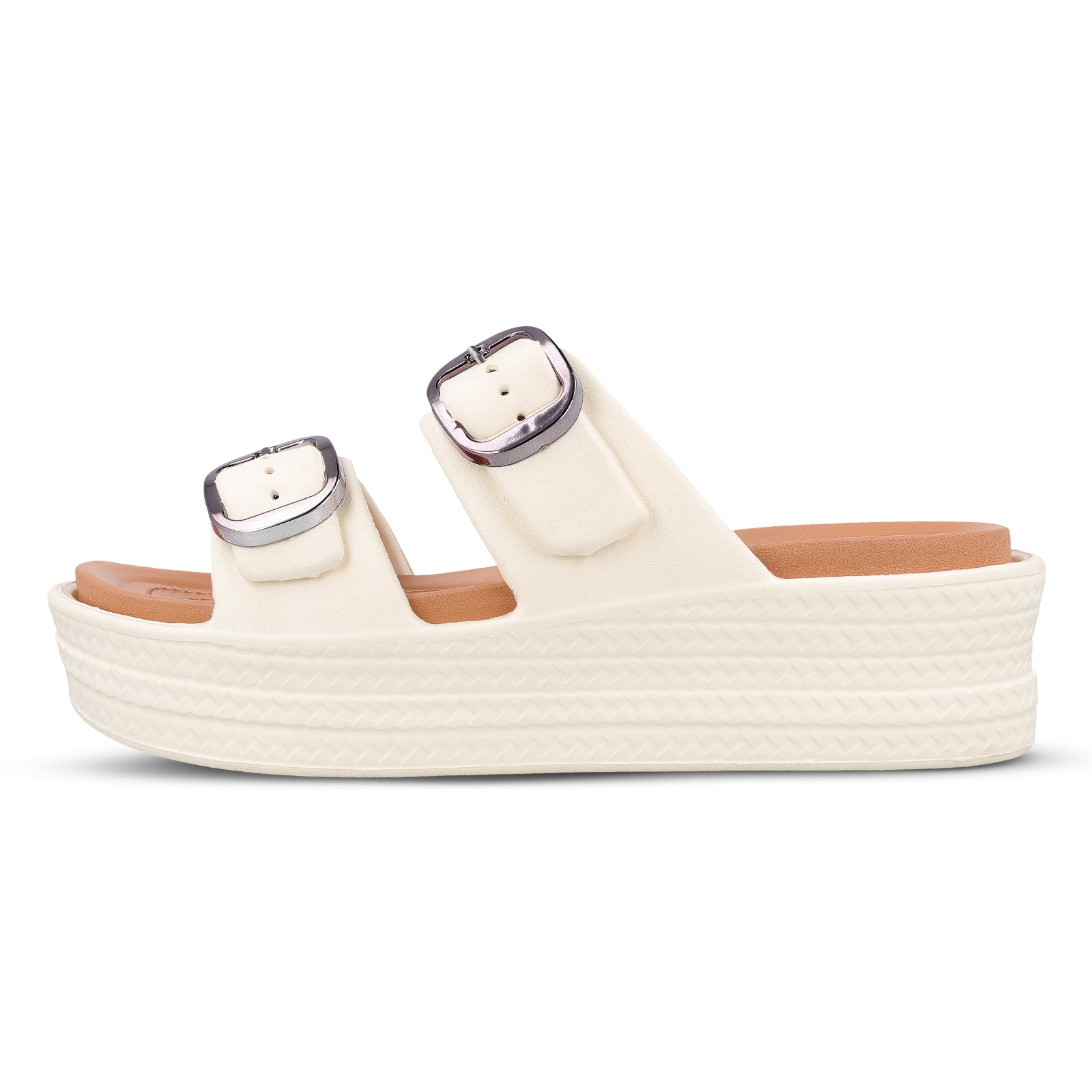 Women's Daily Wear Sandals - MI602 Orange Beige