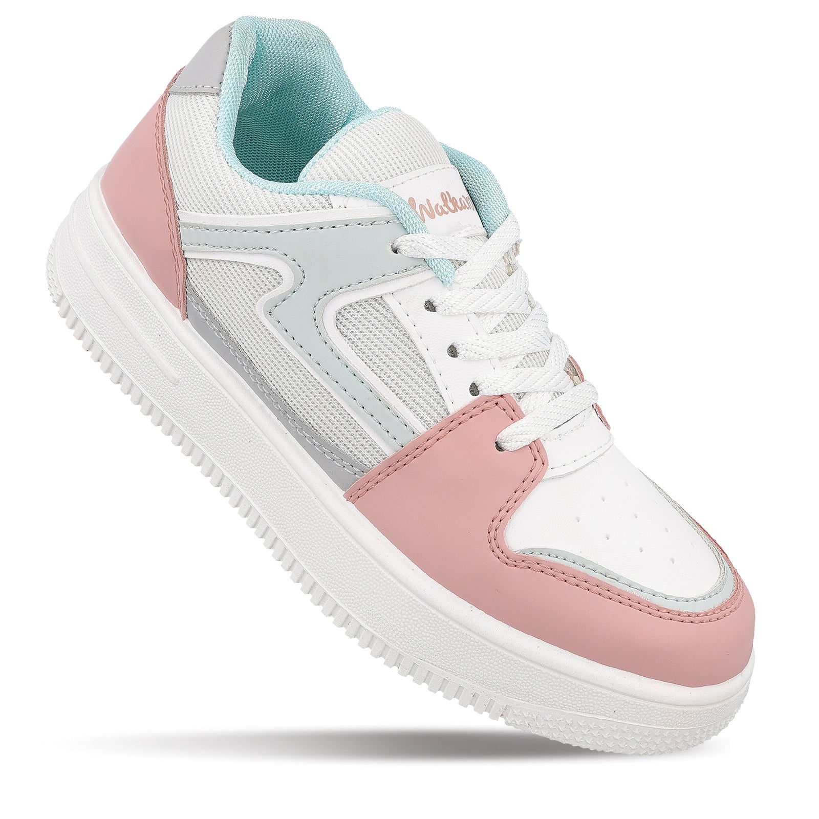 Women's Sports Sneakers - WY3387 White Peach