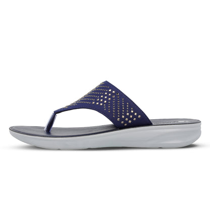 Women's Daily Wear Sandals  - WL7195 Navy Blue