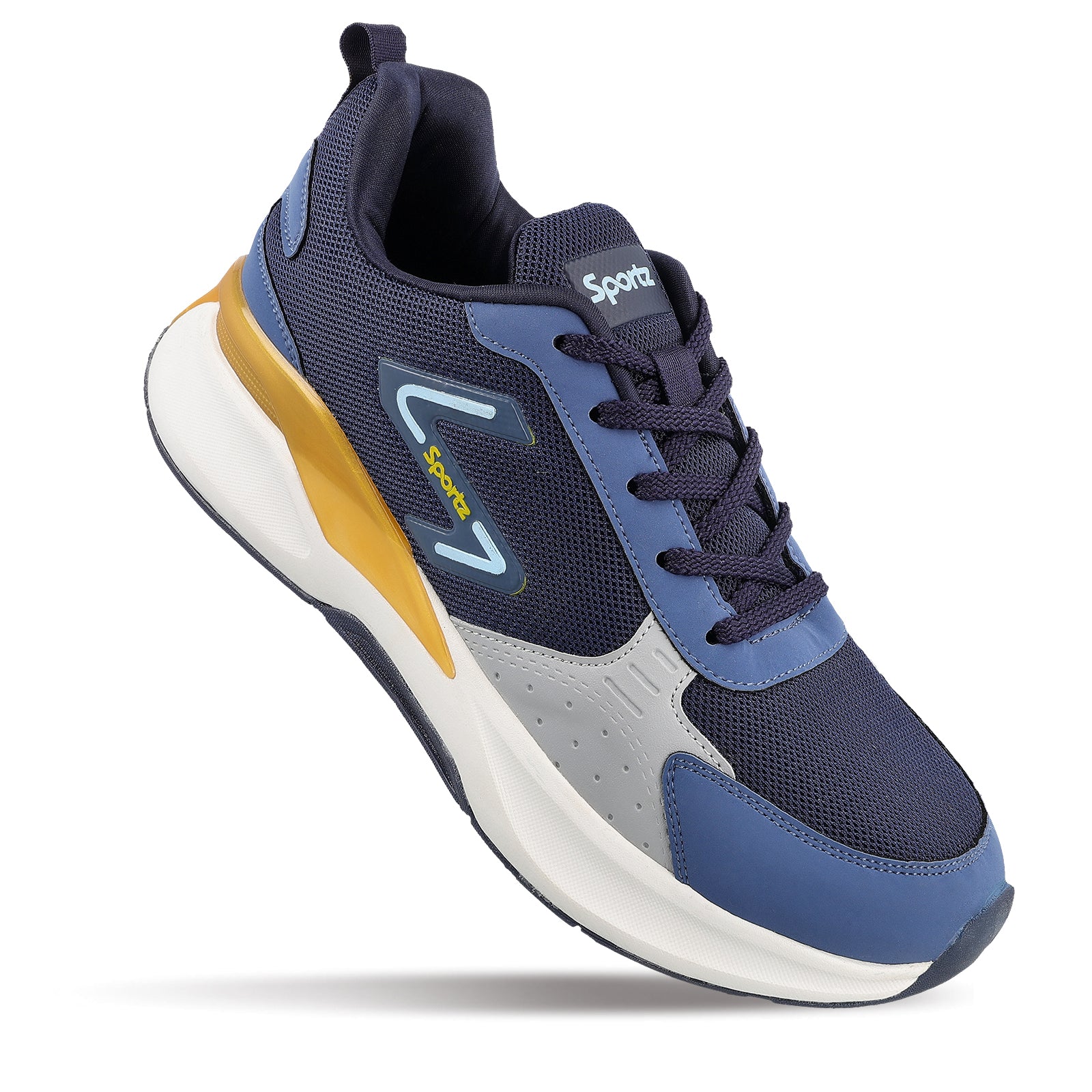 Men's Lace-up Sports Shoes - SGE24010 Navy Blue