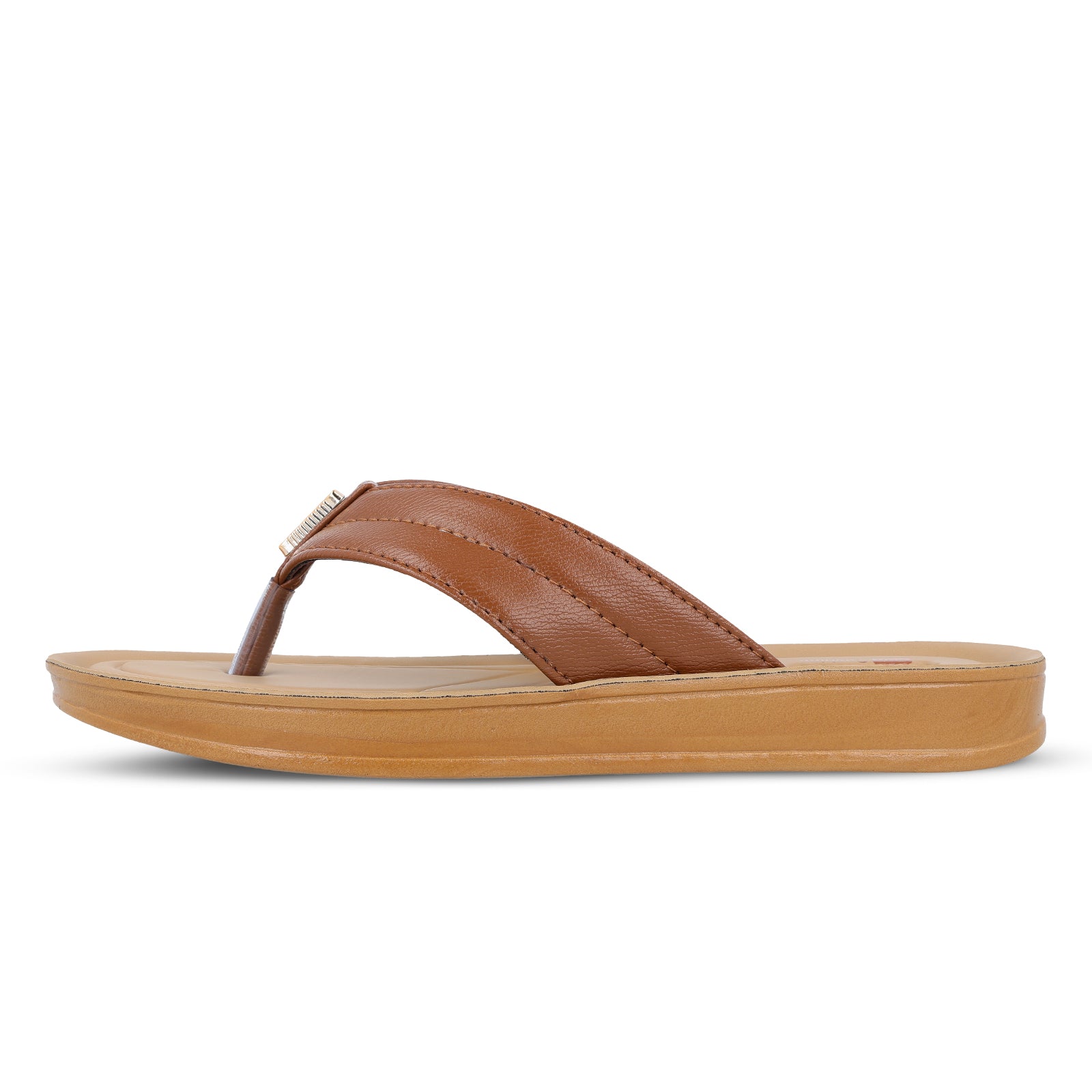 Women's Daily Wear Sandals  - WLR71202 Brown