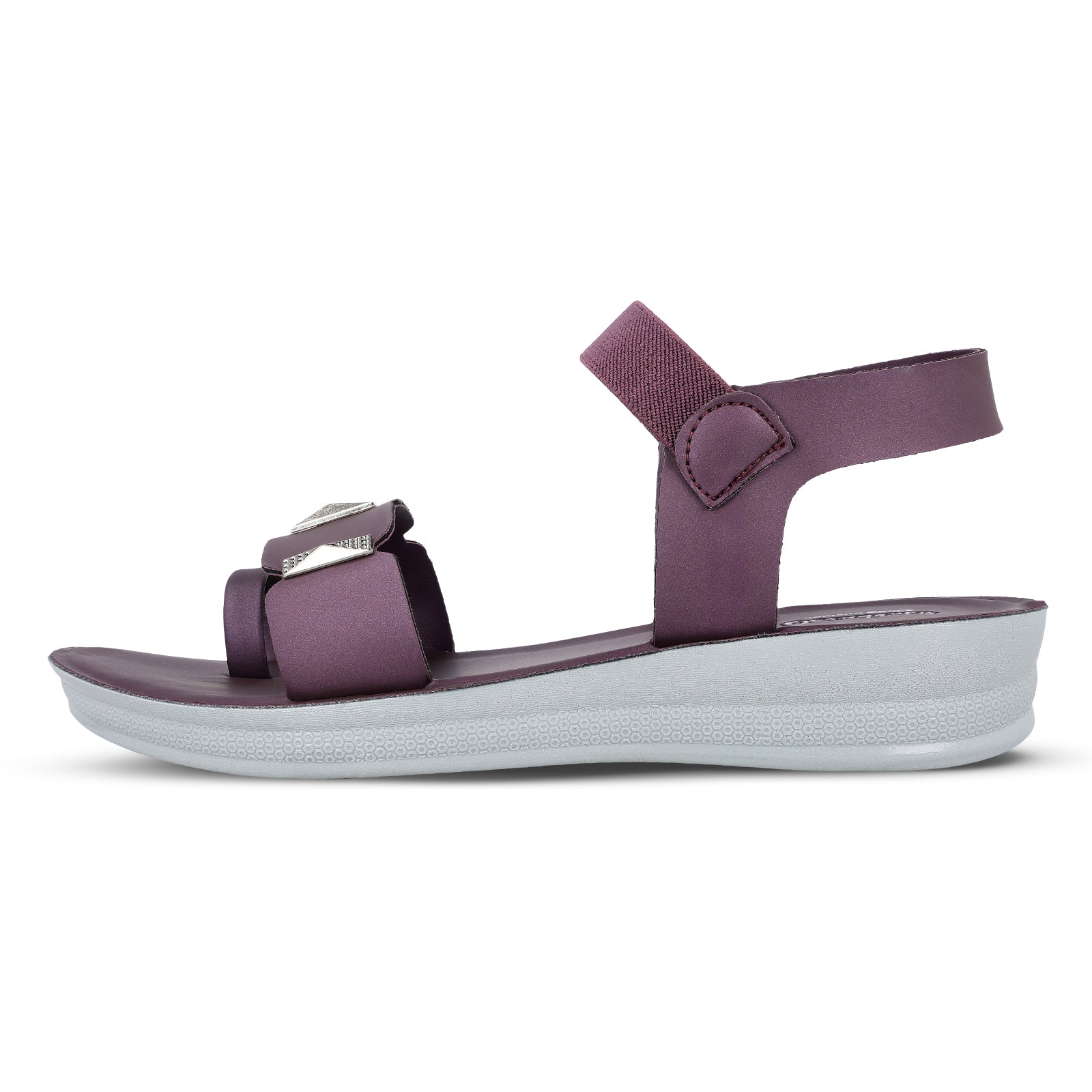 Women's Wedge Heel Sandals  - WLR77021 Purple