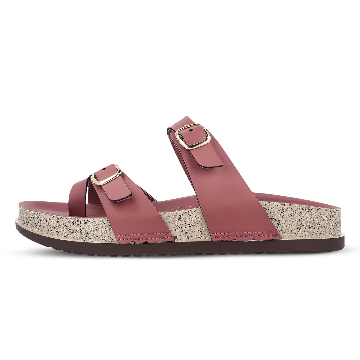Women's Comfort Sandals - WLP72086 Dusty Rose