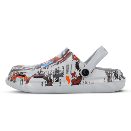 Men's Clogs  - WC8824 Light Grey