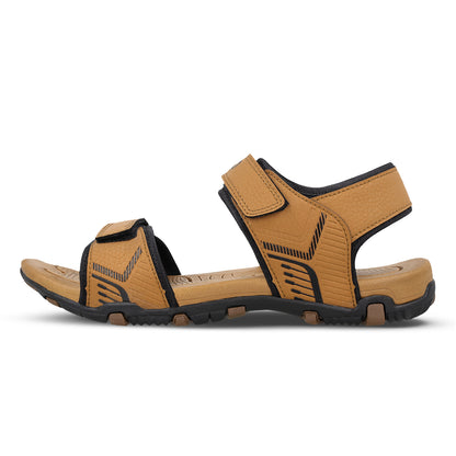 Men's Sports Sandals - WC4467 Tan Black