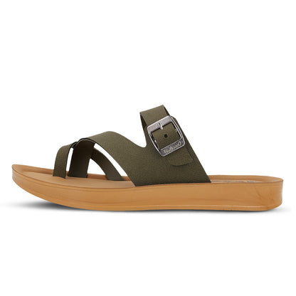 Women's Daily Wear Sandals  - WL7573 Olive Beige