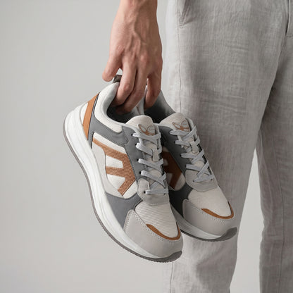 Men's Sports Shoe -ONG97009 Light Grey