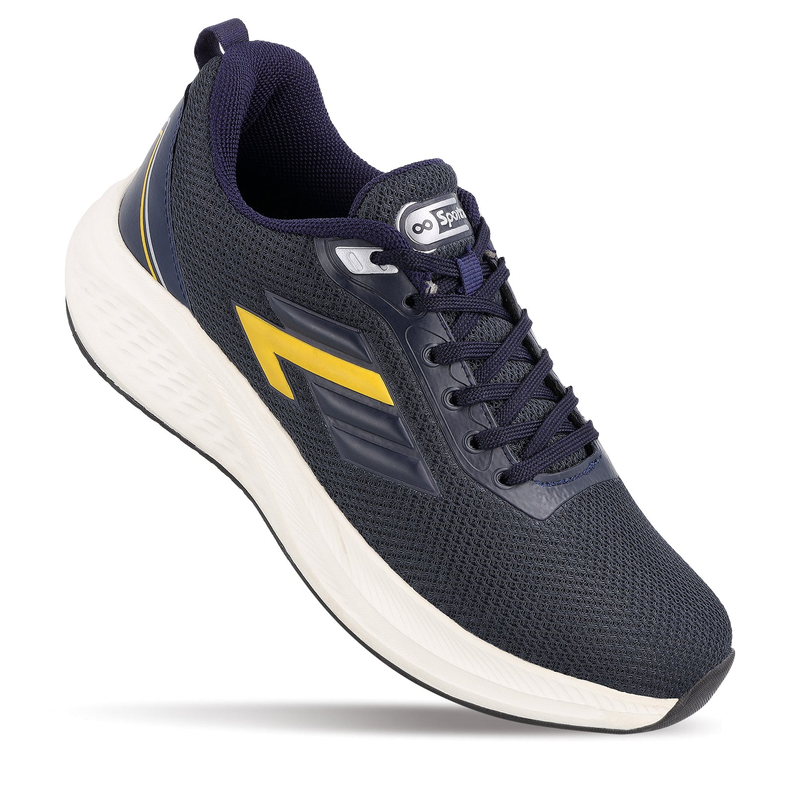 Men's Lace-up Sports Shoe - WS9627 Navy Blue