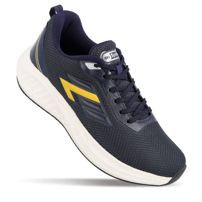 Men's Lace-up Sports Shoe - WS9627 Navy Blue