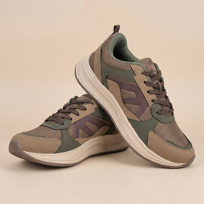 Men's Sports Shoe -ONG97009 Greige