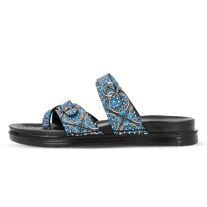 Women's Daily Wear Comfort Sandals - WE2501 Black