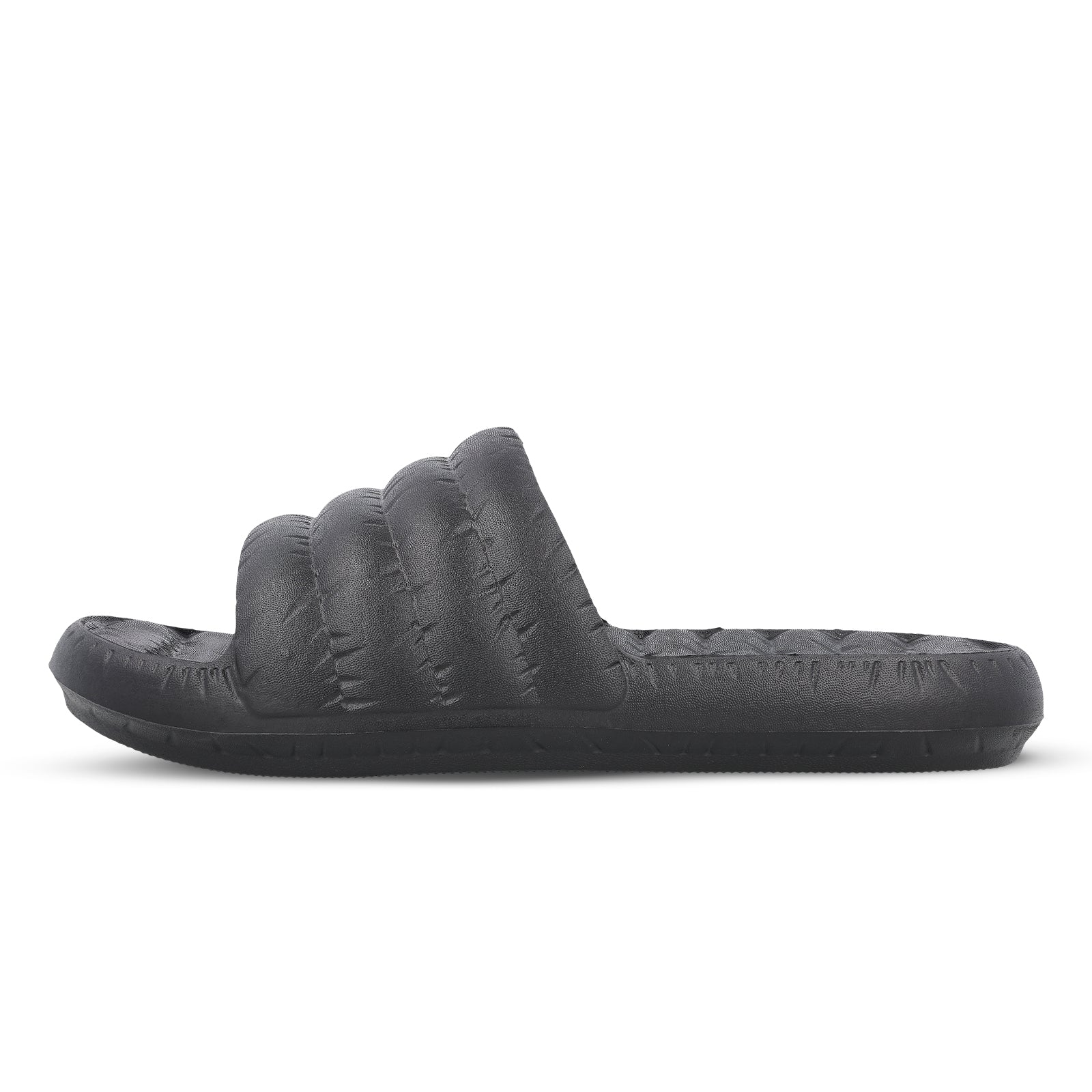 Men's Flip Flop Sliders  - WC8770 Black