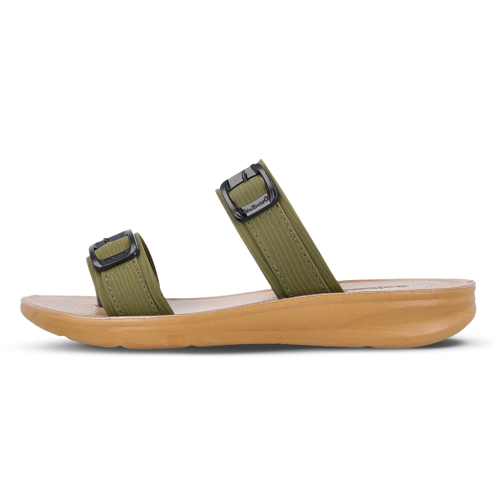 Women's Daily Wear Sandals  - WLR74003 Olive Beige