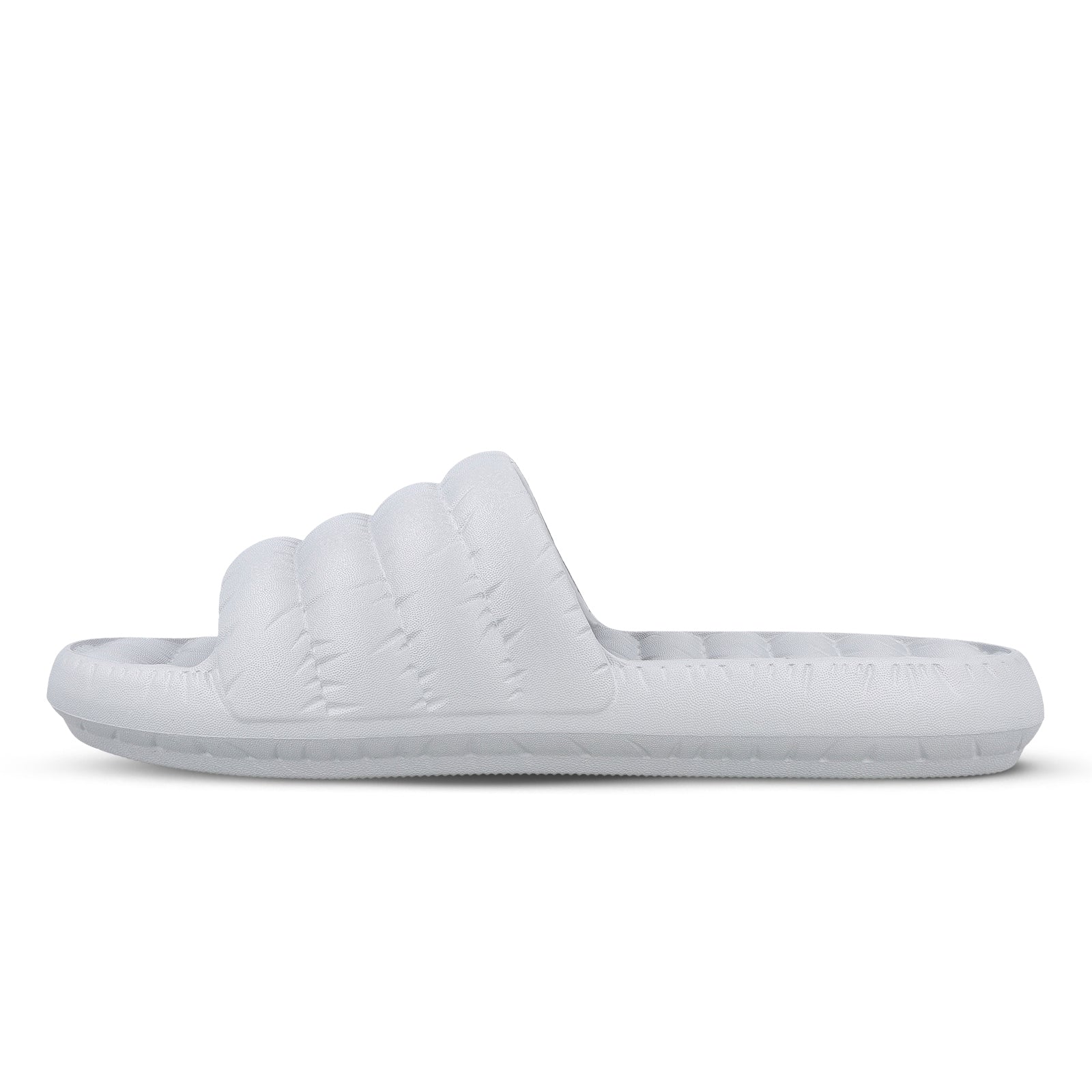 Men's Flip Flop Sliders  - WC8770 Light Grey