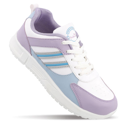 Women's Sports Sneakers - WY3388 White Lavender