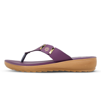 Women's Daily Wear Sandals  - WL7212 Plum
