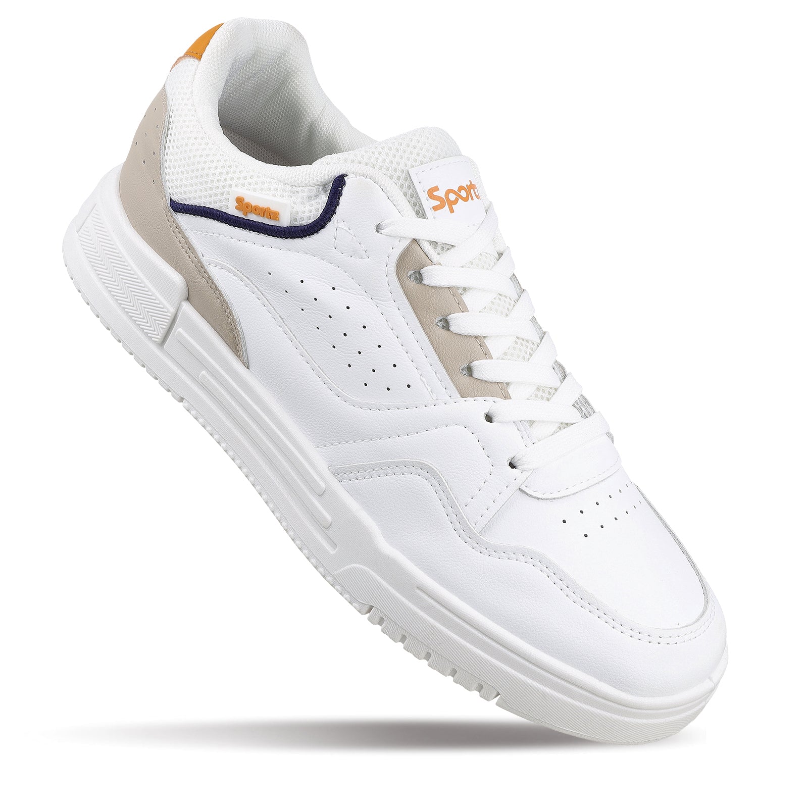 Men's Sports Sneakers - WY3488 White