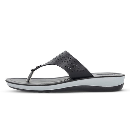 Women's Daily Wear Sandal -WLP71255 Black