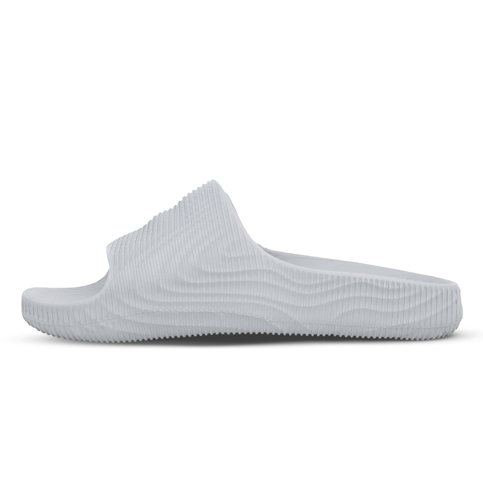 Men's Flip Flop Sliders  - WC8828 Light Grey