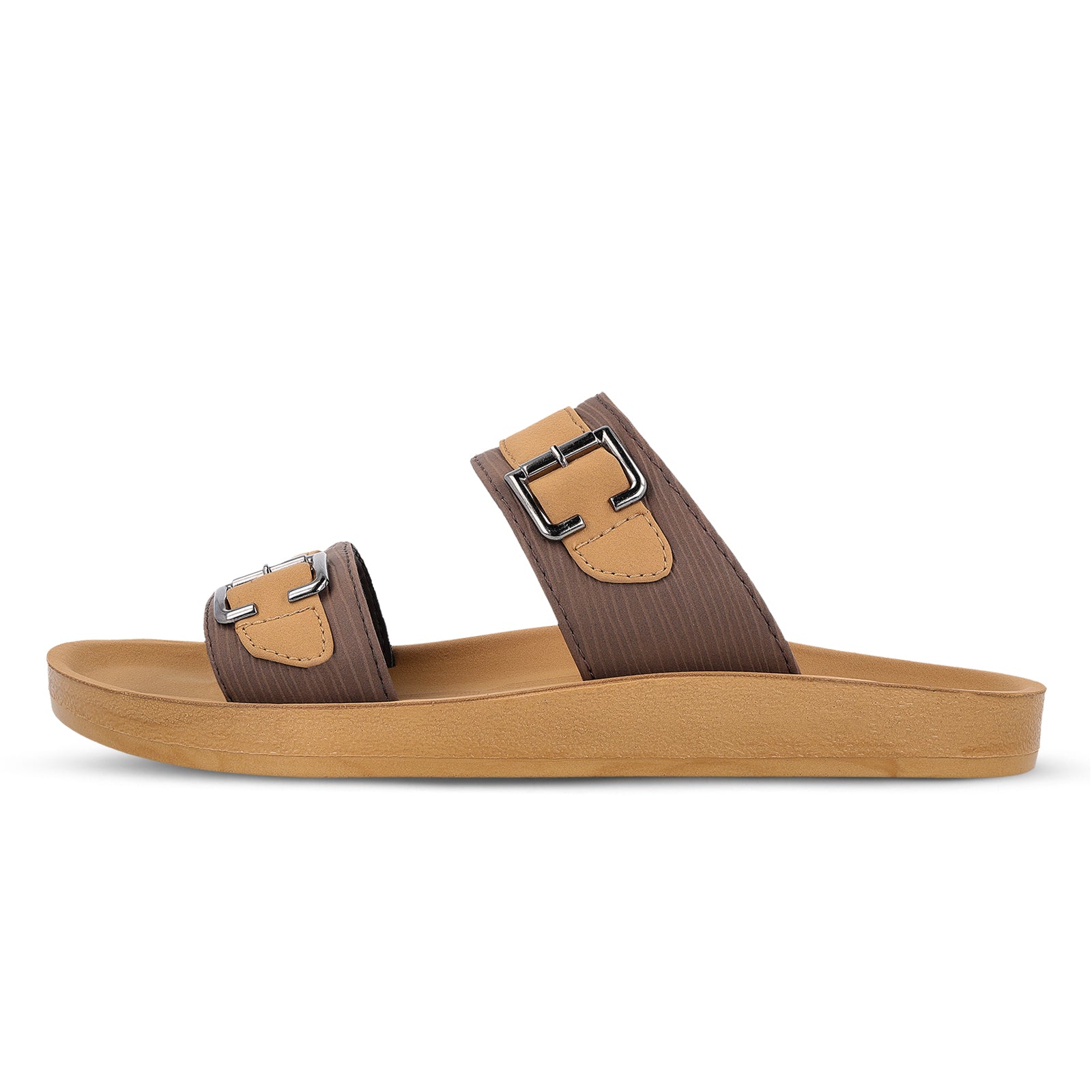 Men's Daily Wear Sandals - WGR53029 Mocha Brown