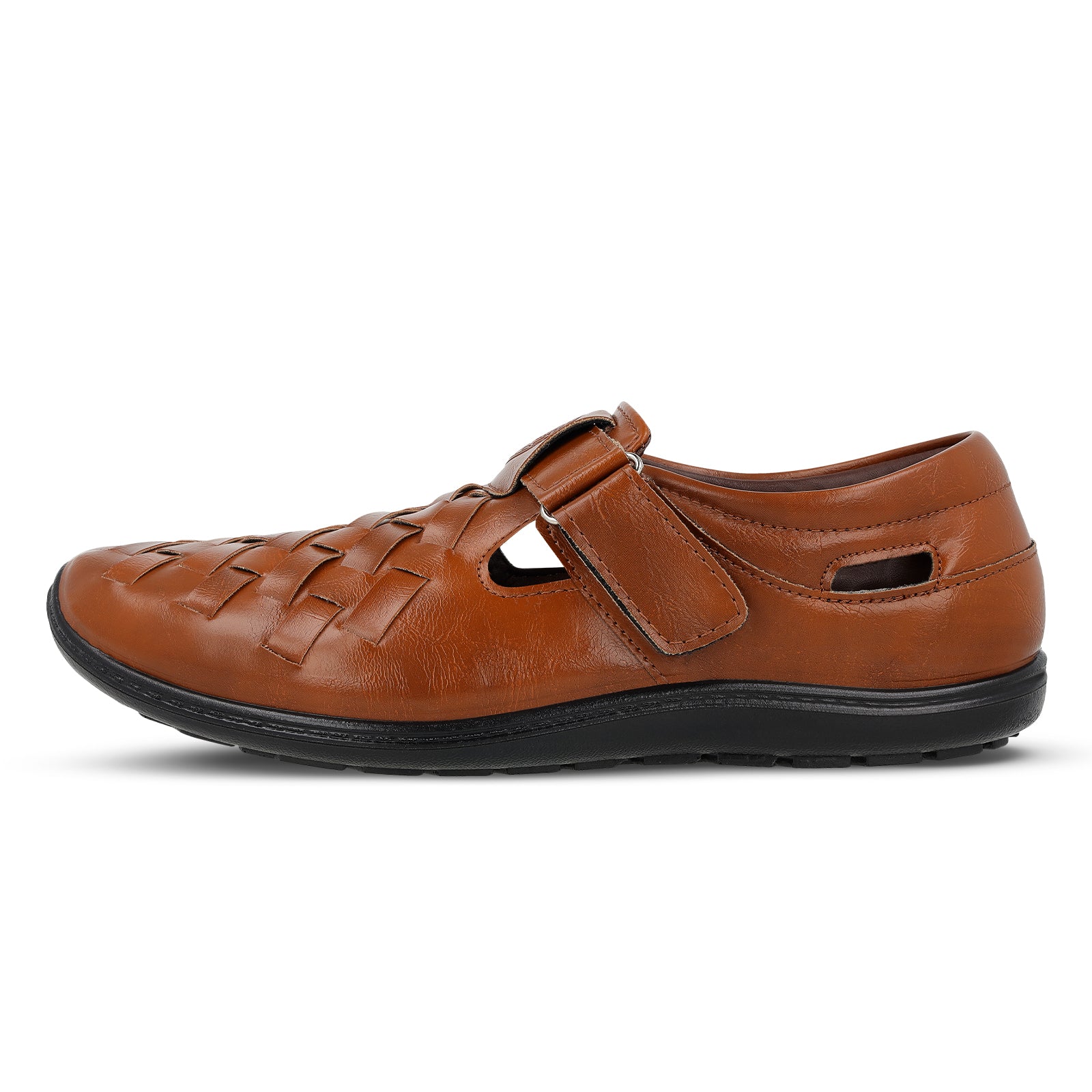 Walkaroo Roman Sandals Mens - WF6261 Tan