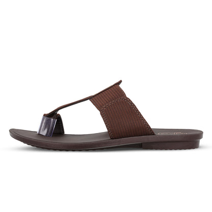 Men's  Traditional Chappal  - WGR53158 Brown