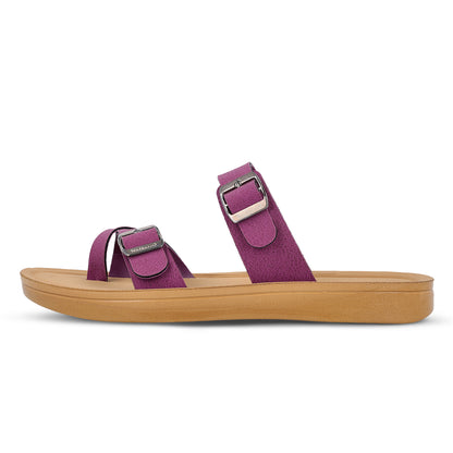 Women's Daily Wear Sandals  - WL7645 Plum