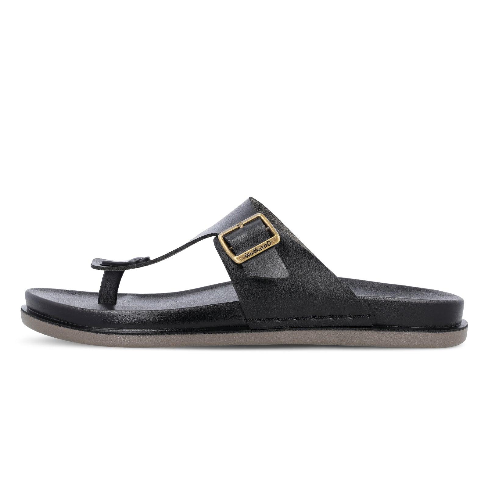 Men's Daily Wear Comfort Sandals - WE1356 Black