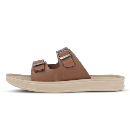 Women's Daily Wear Sandals  - WL7554 Toffee