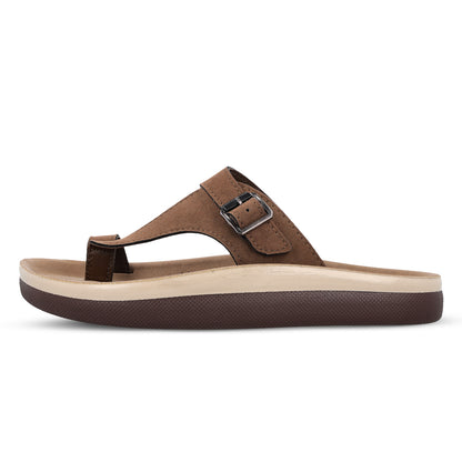 Men's Daily Wear Sandals - WGP53452 Brown