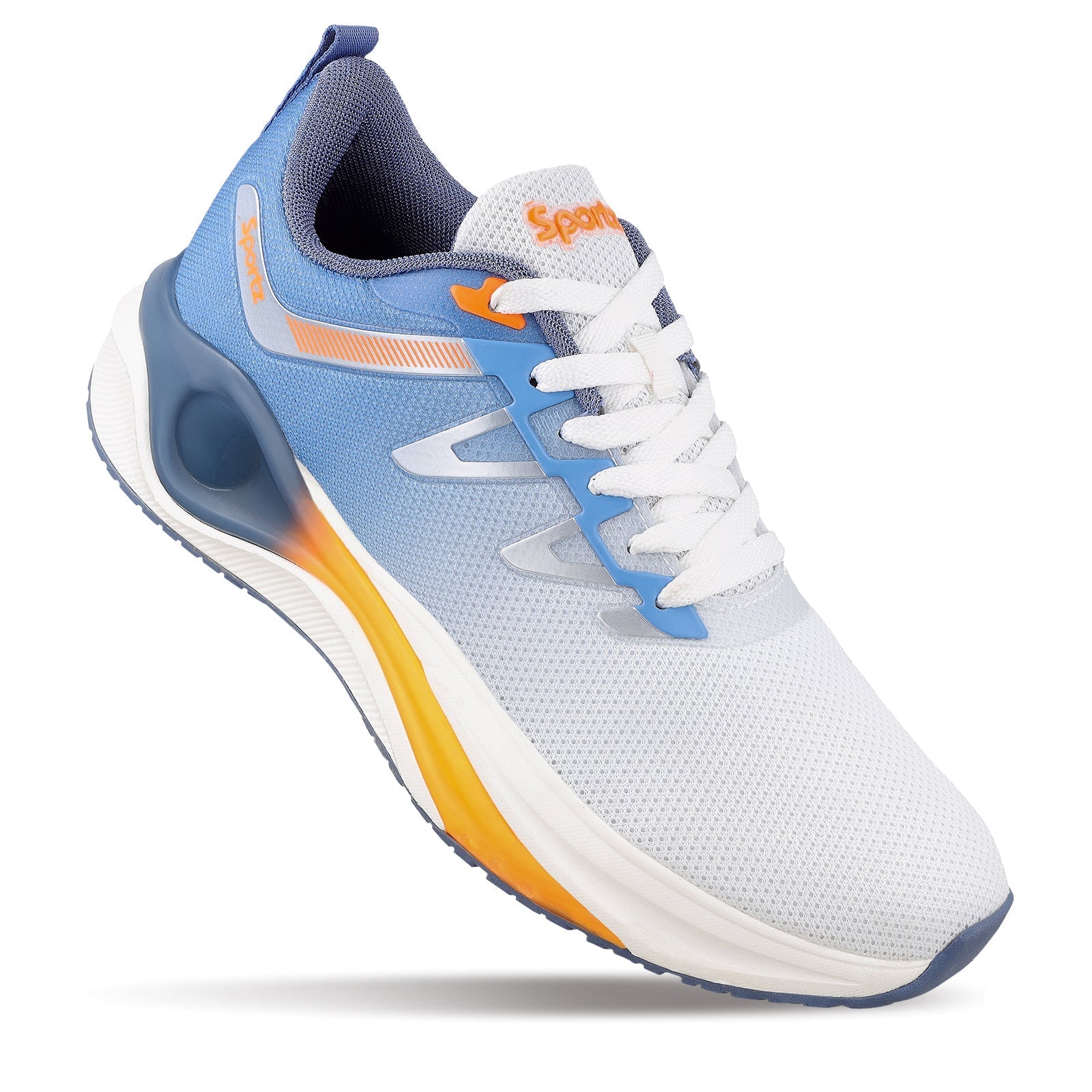 SAIGO Men's Lace-up Sports Shoes - WS9158 Blue Orange