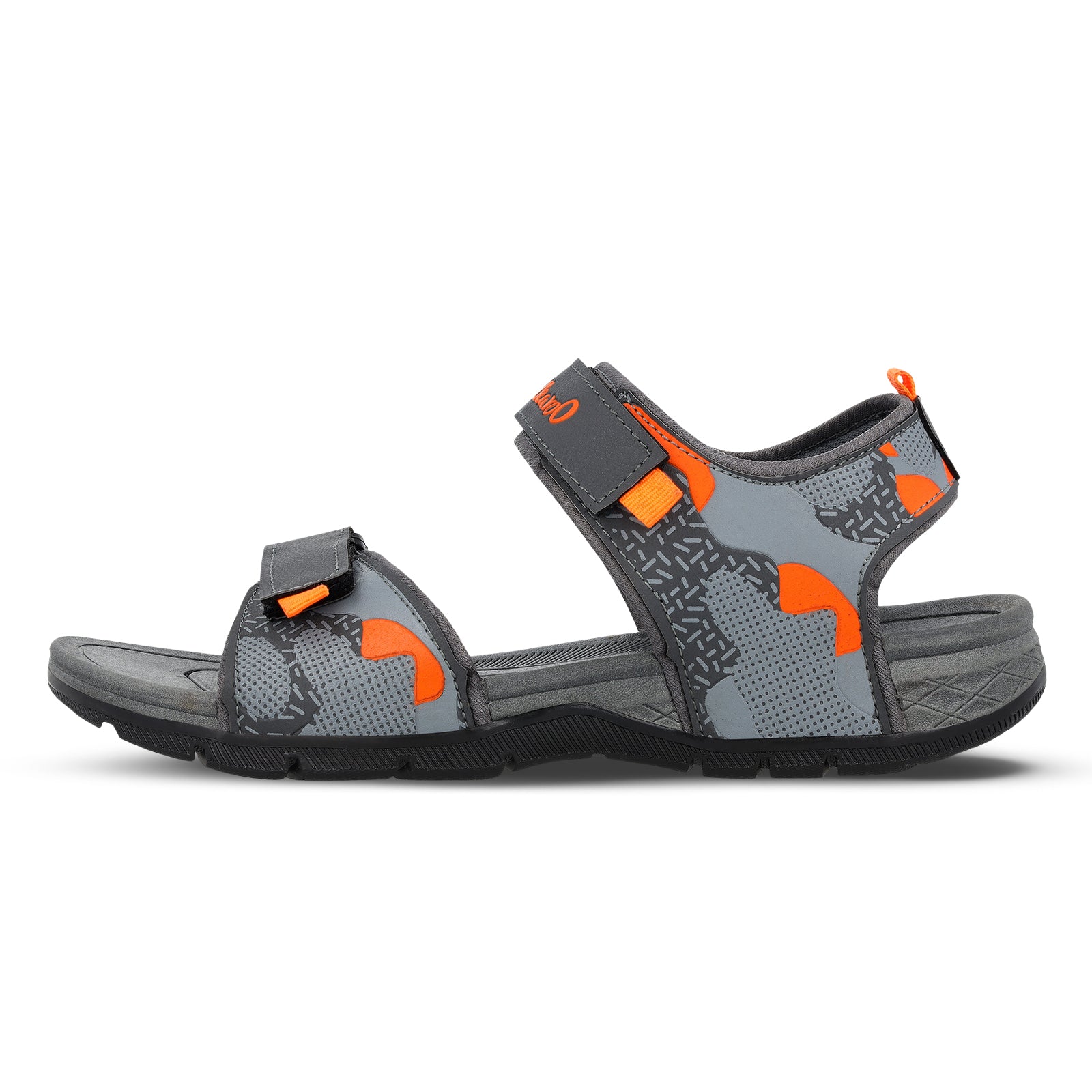 Men's Sports Sandals - WC4432 Grey Orange