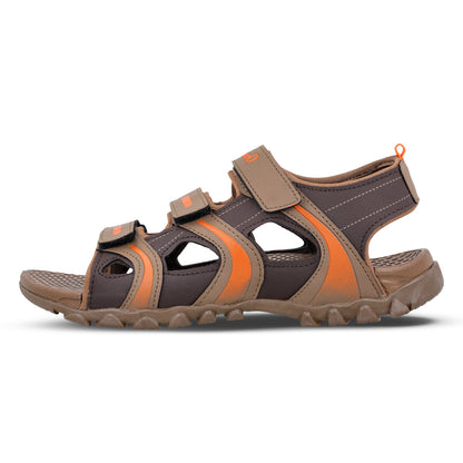Men's Sports Sandals - WC4484 Brown Orange