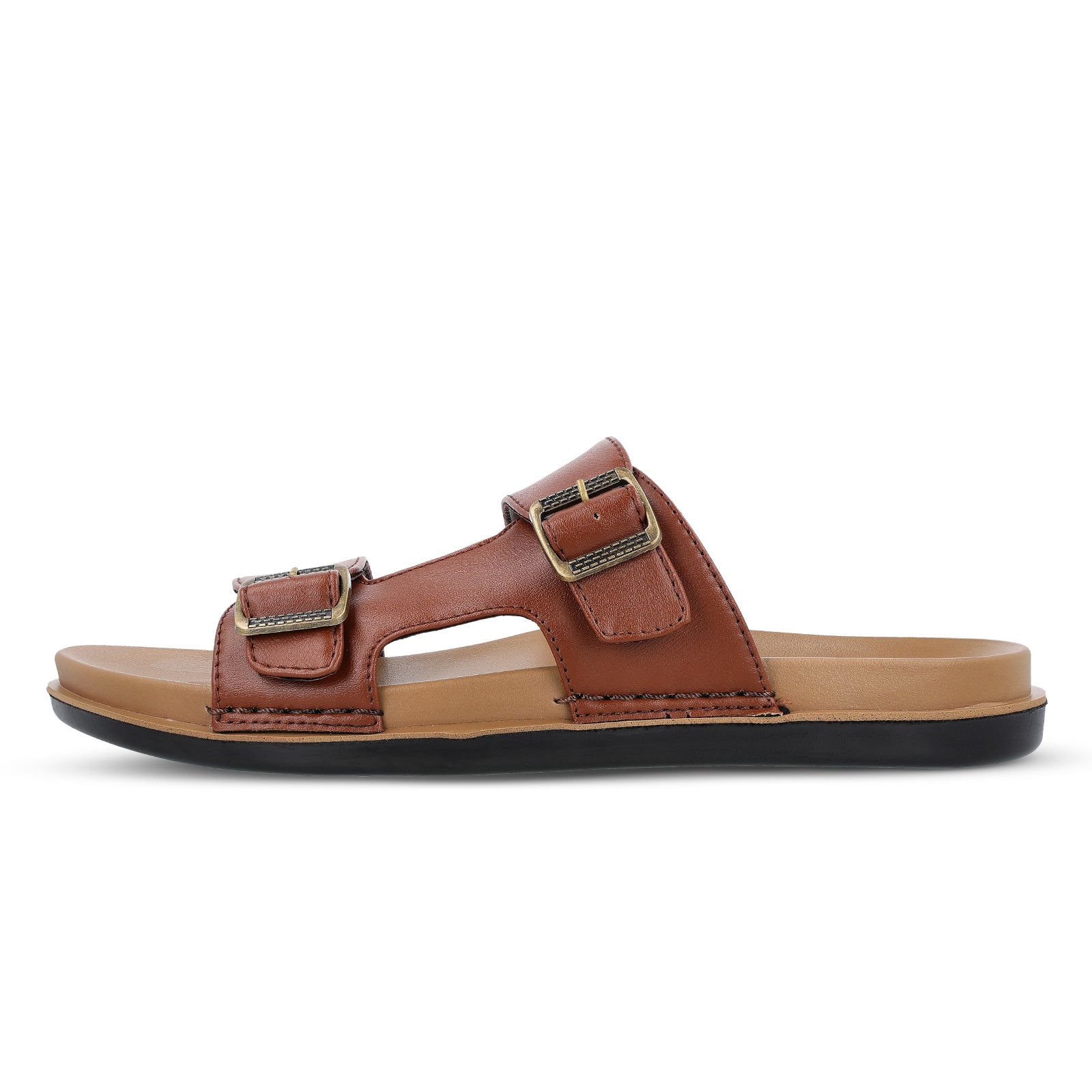 Men's Daily Wear Comfort Sandals - WGP53061 Brown