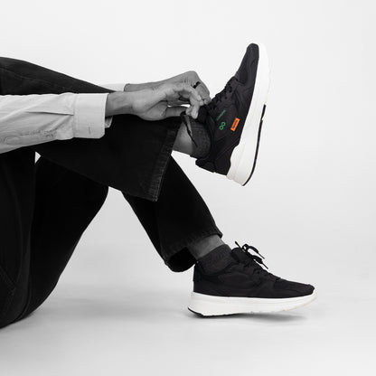 Men's Sports Sneakers - SGE24004 Black