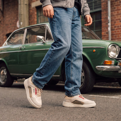 Men's Sports Sneakers - ONG97015 Beige