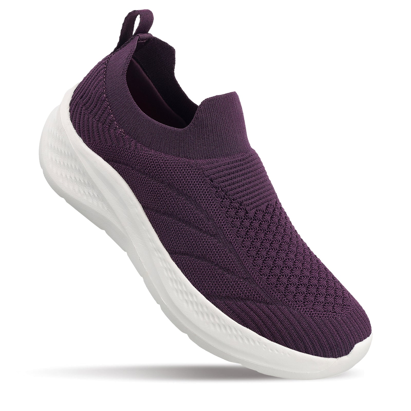 Women's Slip-on Walking Shoes - WS3244 Purple