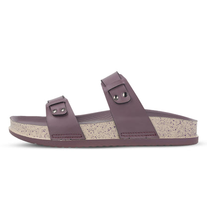 Women's Comfort Sandals - WLP74063 Mulberry