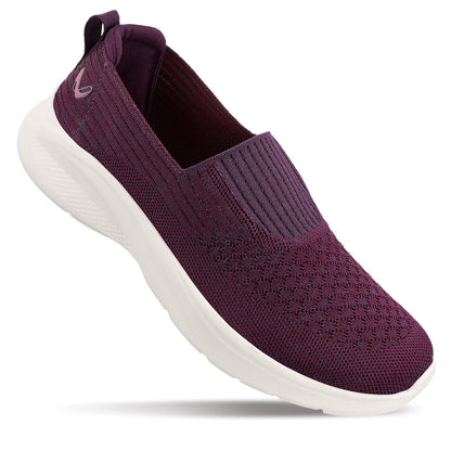Women's Slip-on Walking Shoe - WS3266 Purple
