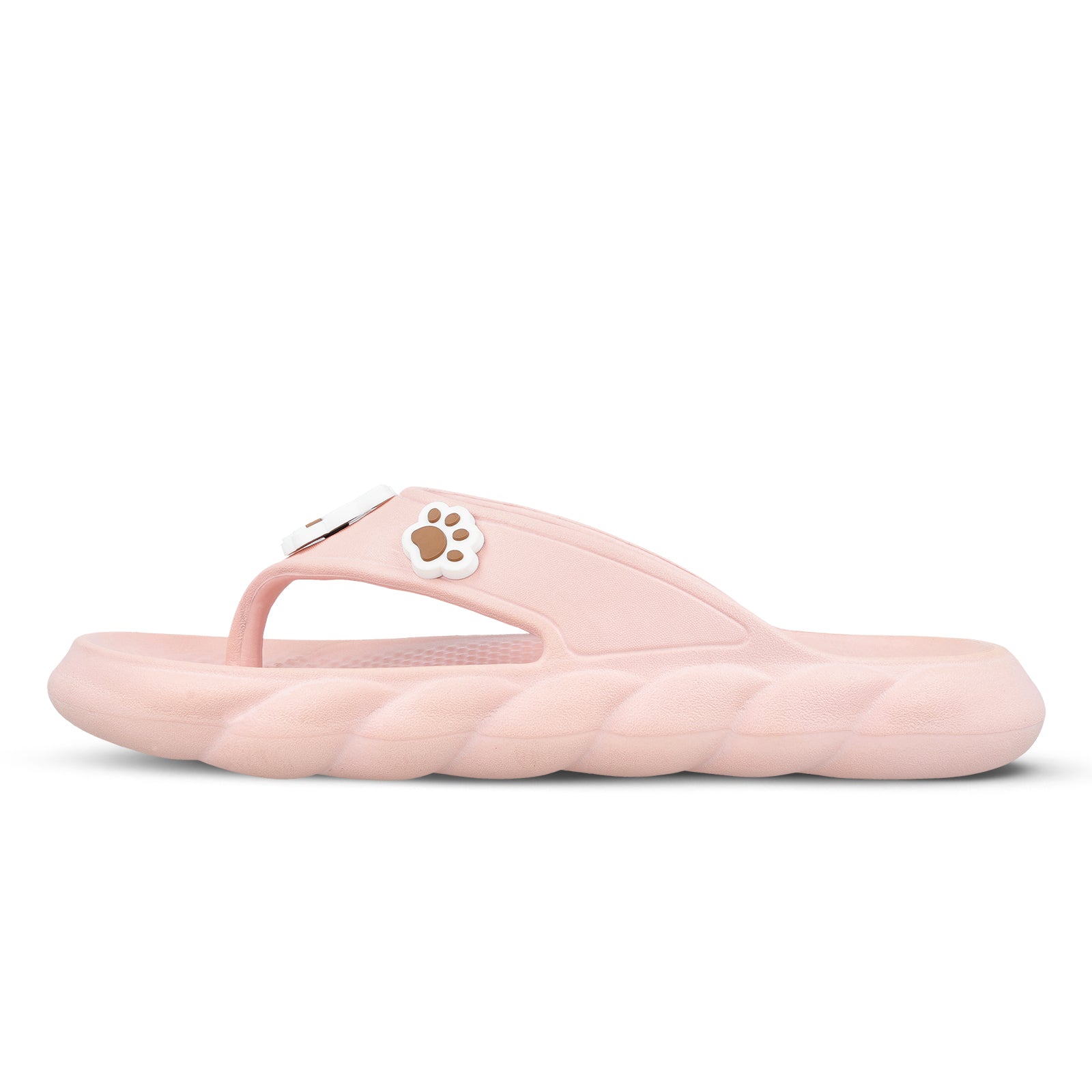 Women's Flip-Flop Slippers - WC8948 Peach