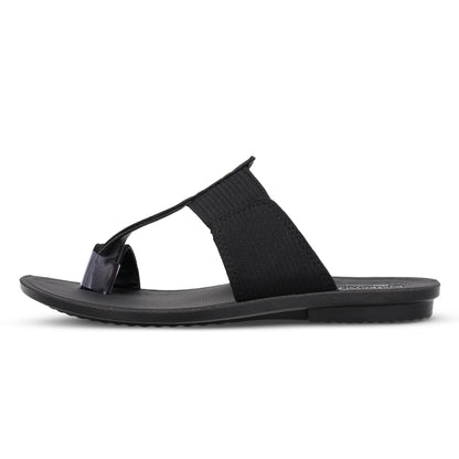 Men's  Traditional Chappal  - WGR53158 Black