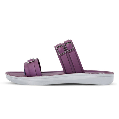 Women's Daily Wear Sandals  - WLR74004 Plum