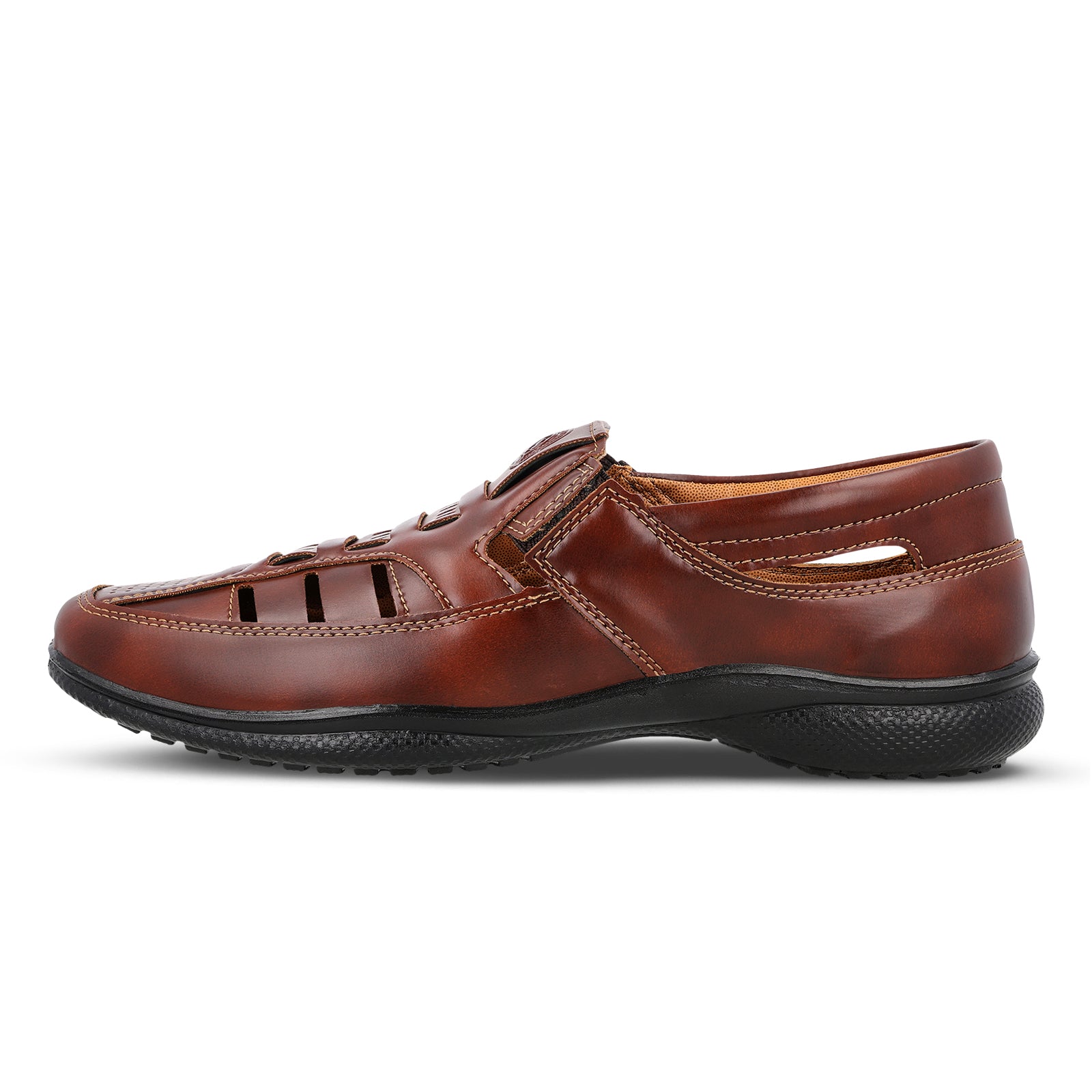 Men's Fisherman Sandals - WF6263 Brown